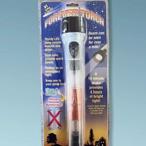“Forever Torch” Flashlight - Just Shake No Batteries
